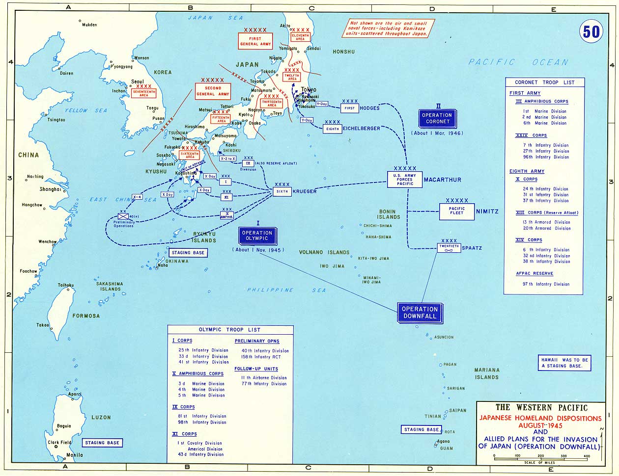 World War 2 Map Asia