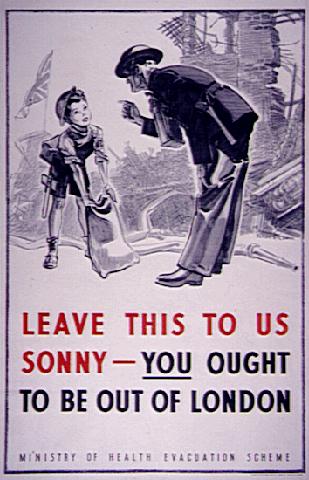 World War 2 Posters Evacuation