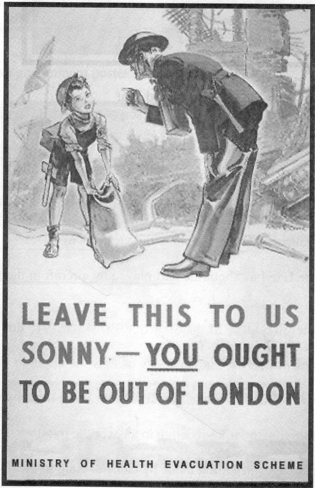 World War 2 Posters Evacuation