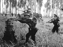 World War 2 Soldiers Marching