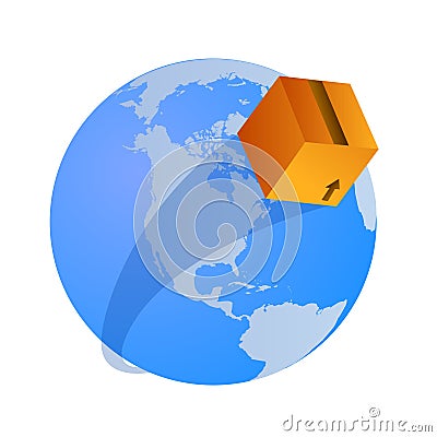 Worldwide Shipping Logo