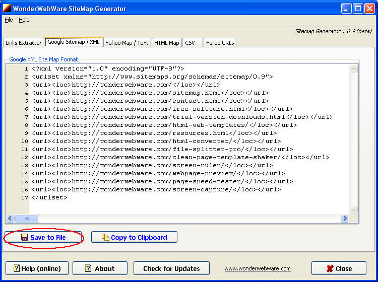 Xml Sitemap Example