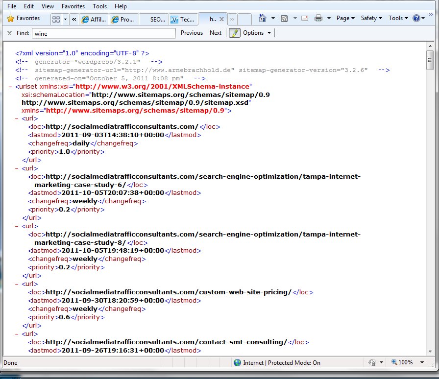 Xml Sitemap Example