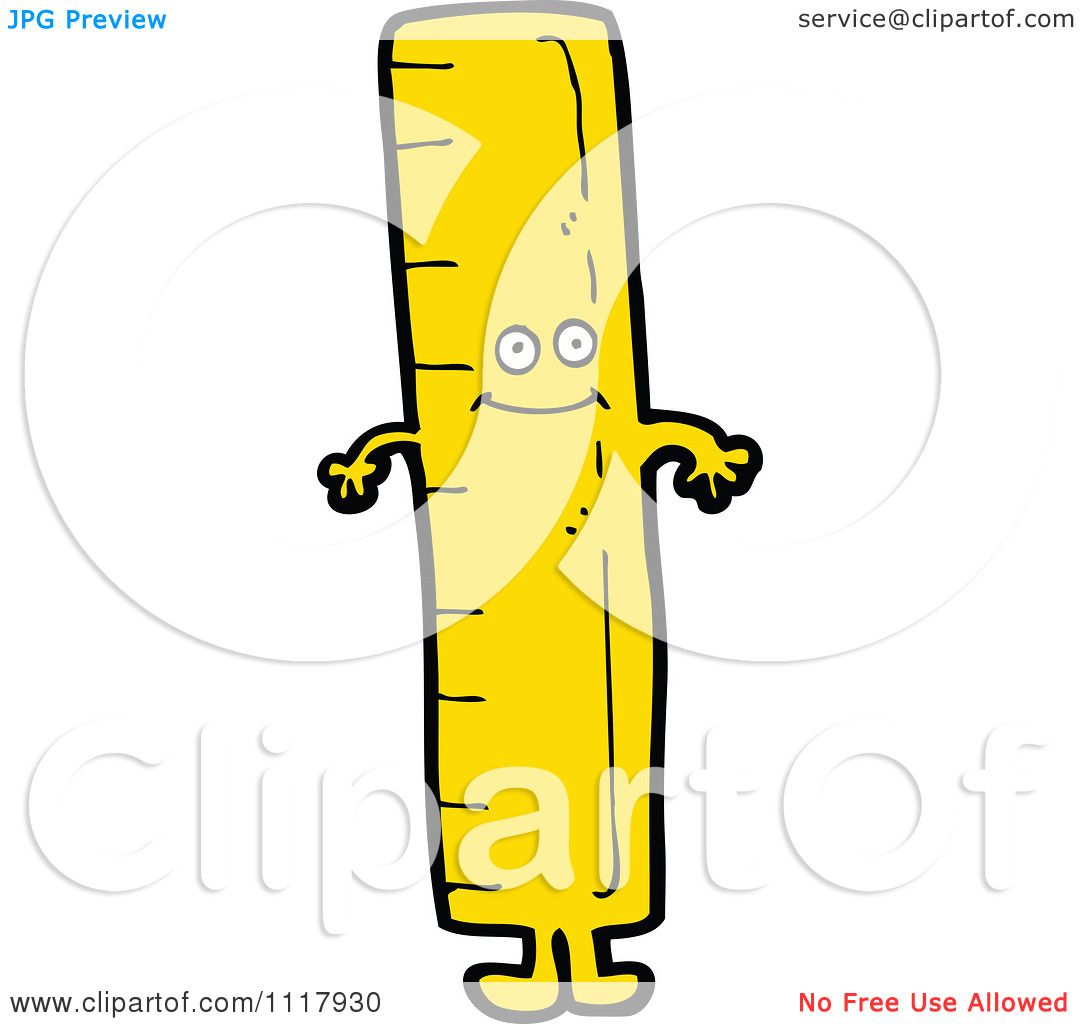 Yellow Ruler Clipart