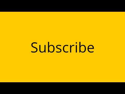 Yellow Subscribe Button Youtube