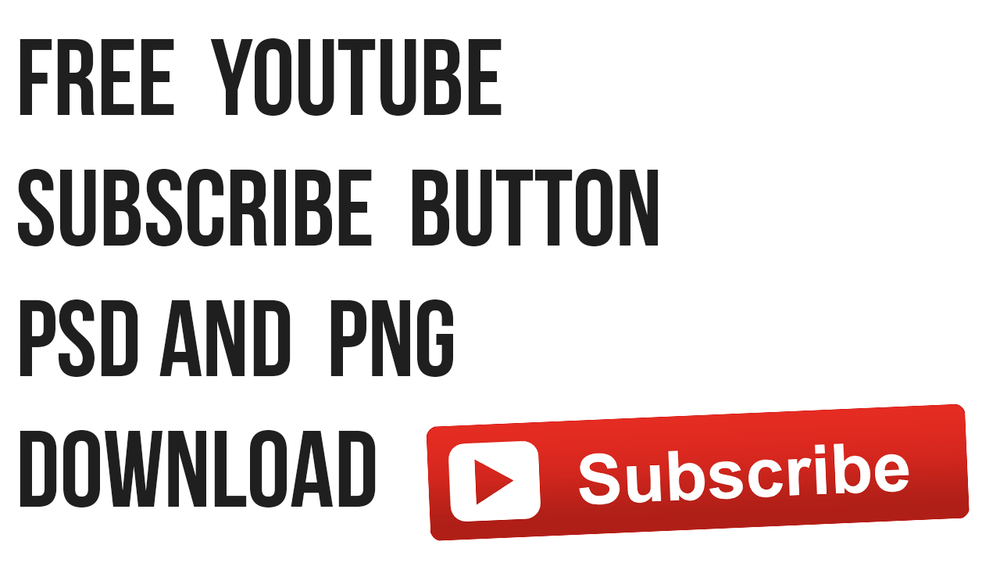 Yellow Subscribe Button Youtube