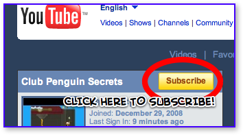 Yellow Subscribe Button Youtube