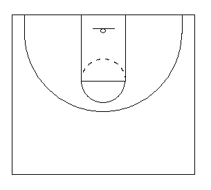 Youth Basketball Court Dimensions Diagram